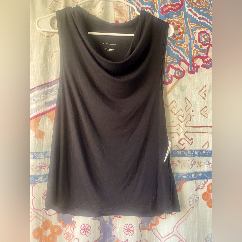 Sleek Sleeveless Anthropology Tank